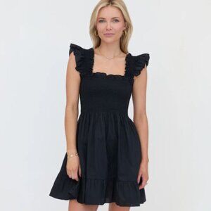 Hill House Elizabeth Black Cotton Nap Dress - brand new, with tags!